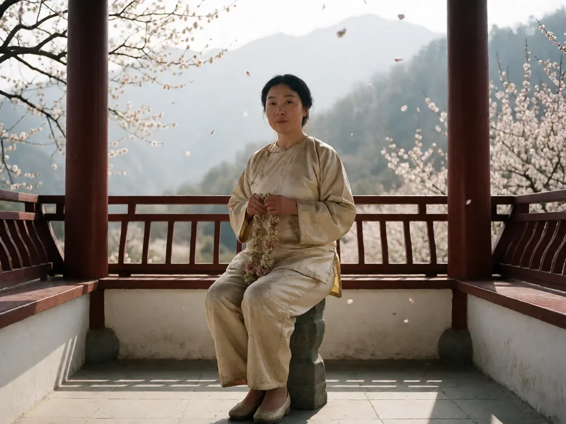 神探狄仁杰前传玲珑的真实身份，孤影落花沉思
