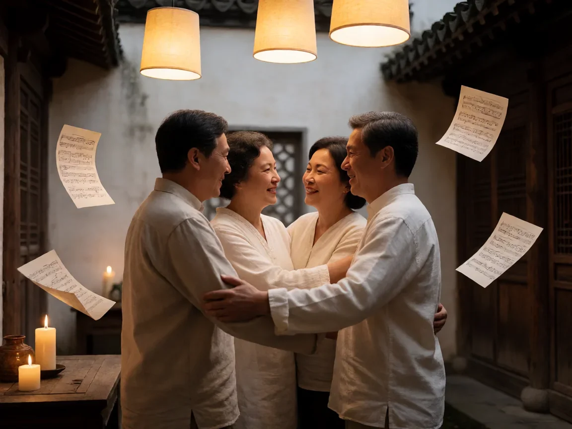 我的兄弟姐妹结局看点 四兄妹离散后的重逢与各自人生 - 第 3 张图片 我的兄弟姐妹结局看点,四兄妹相拥的温馨画面