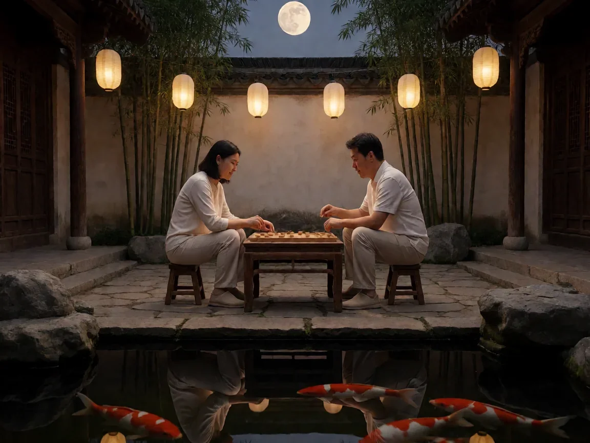 上阳赋电视剧集介绍，月下对弈的心动瞬间