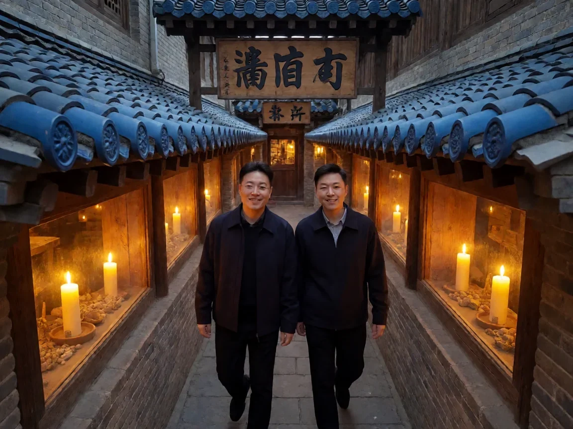 镖行天下1前传(护宝之路)王兆兴与谷平安的江湖历险 - 第 3 张图片 镖行天下前传,青瓦小巷并肩而行剪影