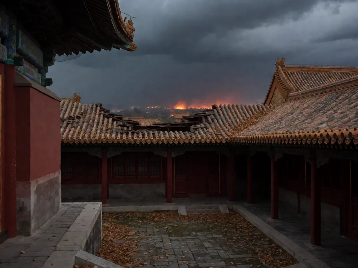 江山风雨情剧情介绍 崇祯与陈圆圆在乱世浮沉中的抉择 - 第 3 张图片 江山风雨情剧情介绍,暮色残垣烽火天际线