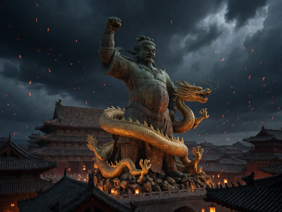 狄仁杰之四大天王电影,与通天帝国相比这一部的奇案有何不同? - 第 3 张图片 狄仁杰之四大天王电影 金刚法相力战金龙