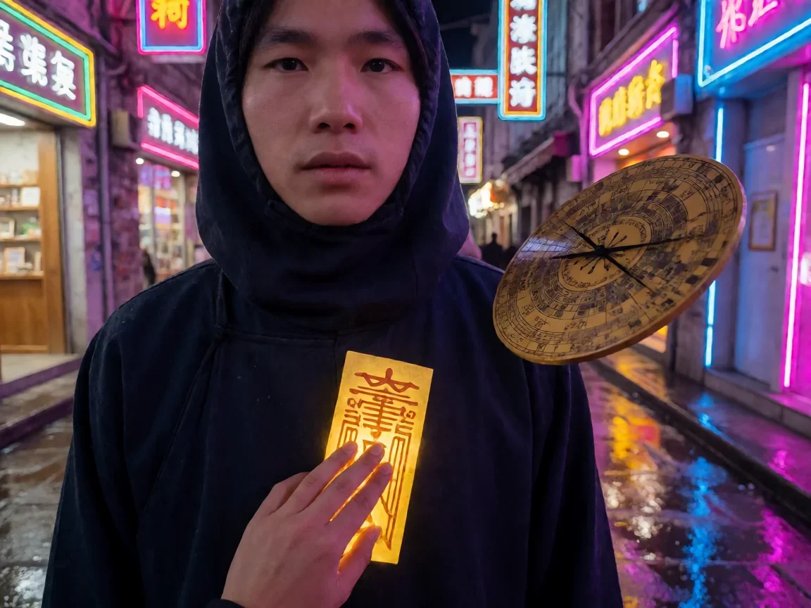 驱魔警察 电影里三场斗法、两道符与一具运毒女尸 - 第 3 张图片 驱魔警察 电影,符纸罗盘的斗法