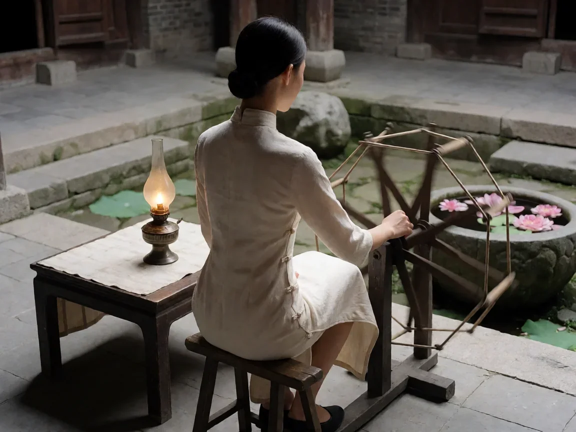 刀客家族的女人剧情介绍，院落莲花守礼