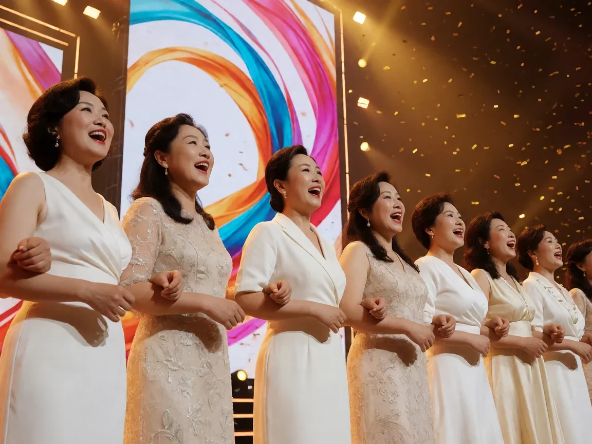 乘风破浪的姐姐综艺 三十位女艺人重新站上舞台的夜晚 - 第 3 张图片 乘风破浪的姐姐综艺,终舞台合唱时刻